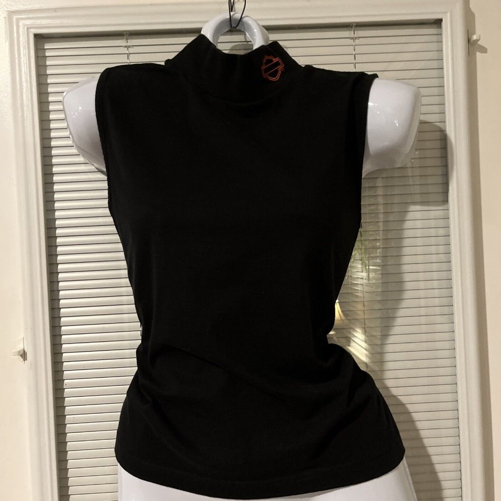 Harley Davidson sleeveless highneck k Size L